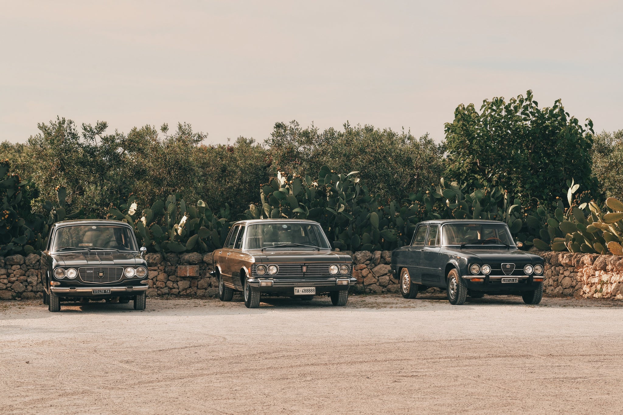 Cars in Puglia